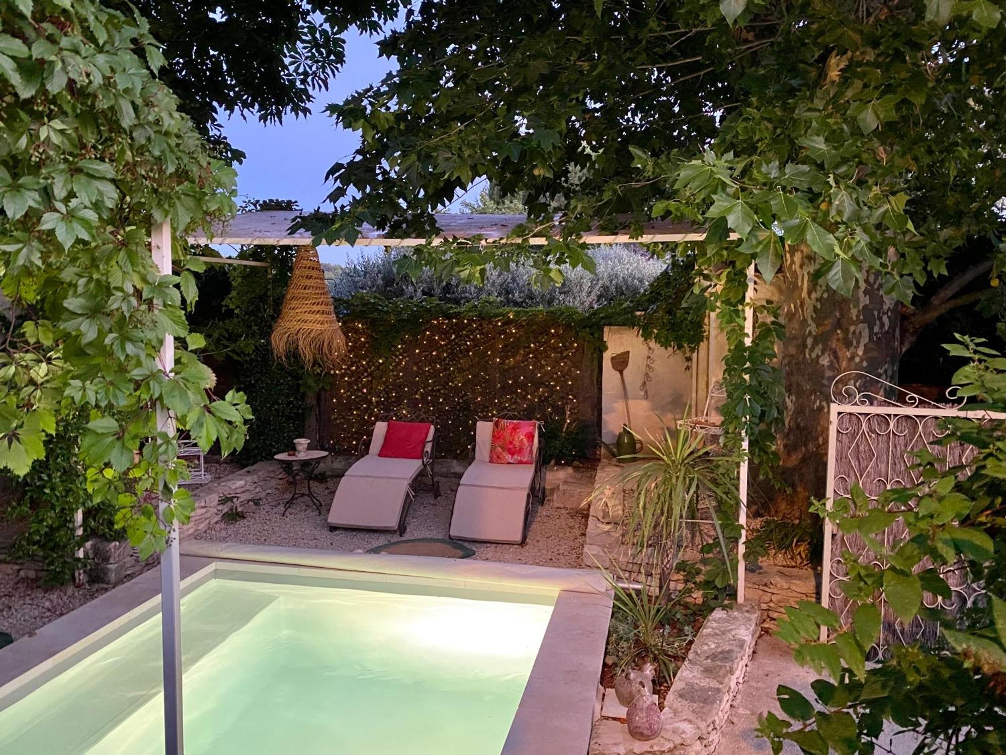L'Escarpolette Villa Saint-Saturnin-d'Apt Buitenkant foto